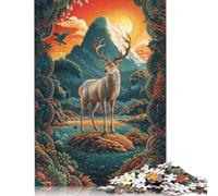 Puzzles en Bois Hart of The Wild 500 pièces pour Adultes, Casse-têtes pour Enfants (500 pièces, 52 x 38 cm)