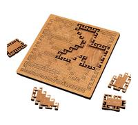 Puzzles en Bois - Jeu De Labyrinthe pour L'Apprentissage Et Le Casse-Tête Intellectuel | Puzzle avec Plateau en Bois - pour Garçons Et Filles Noël Salle De Classe école Maternelle
