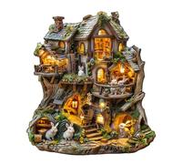 Puzzles en Bois, KAAYEE La Cabane dans l'arbre du Lapin Bois Animaux, Wooden Puzzle Adulte, Puzzle Bois Forme Animaux, avec Boîte-Cadeau en Bois