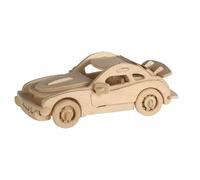 Puzzles en Bois Naturel 3D Éducatifs Voitures, Puzzles en Bois, Puzzle Garçon et Fille Garçon, Jouets Didactiques (P 911)