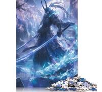 Puzzles en Bois pour Adultes, 1000 pièces, Cristaux de samouraï Japonais, Puzzles en Bois, Puzzles pour Adultes, 1000 pièces (75 x 50 cm)