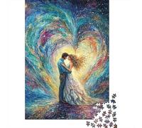 Puzzles en Bois pour Adultes, 500 pièces, Motif Art Star, pour Adultes, pour s'amuser en Famille, 500 pièces (52 x 38 cm)