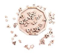 Puzzles en Bois pour Adultes | Jeux à Plateau Irrégulier | Puzzles Impossibles Et Difficiles - Pour Adultes Adolescents Garçons Filles Voyage Anniversaire Maison Vacances Nuit Avion Voiture Voyages Fê