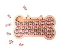 Puzzles en Bois pour Adultes | Jouets Éducatifs Interactifs,Jouets en Bois Amusants Jeux de Casse-Tête - pour Garçons Filles Adultes Fête Scolaire Prix Anniversaire Noël Vacances Soirée Jeu