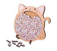 Puzzles en Bois pour Adultes | Jouets Éducatifs Interactifs | Puzzles en Bois pour sur Le Thème des Animaux | pour Garçons Filles Adultes Fête Scolaire Prix Anniversaire Vacances Soirée Jeu