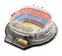 Puzzles en Bois pour Adultes, Puzzle 3D Stade NOU Camp, réplique du Stade de Football du FC Barcelone, modèle à Monter soi-même, décorations de Construction de Maison for Fans de Football