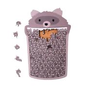 Puzzles en Bois pour - Décoration D'Intérieur en Forme De Chat avec Cadre | Ornement De Casse Tête en Bois avec Pièces De Chaton,pour Étudiants Hommes Salle De Classe Voyage Salon Chambre Fête