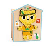 Djeco - Puzzle en bois Dressup Mix - Créativité et éveil