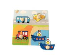 Puzzles en Bois pour Enfants Puzzle à Encastrement en Bois Jeux Bébé Jouet Montessori pour Garçons Filles Cube Animaux Marins pour Les Enfants de 1 2 3 Ans, Cadeaux Noel Anniversaire (Style 3)