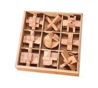 Puzzles en Bois pour Filles Et Garçons - Assemblage par emboîtement et déverrouillage - Puzzles en Bois pour,pour Voyage Routier Anniversaire Cadeau Noël Salle De ole Garçons Et Filles