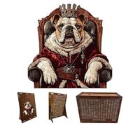 Puzzles en bois pour l'éveil, jouets de relaxation décoratifs pour chien - Jouet de puzzle en forme d'arc-en- - Pour homme - Fête d'anniversaire - Bureau - Salon - Chambre à coucher - Salle de jeu