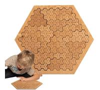 Puzzles en Bois pour - Planche de développement cognitif, Jouets d'exercices cérébraux, Jeux d'apprentissage de la Coordination œil-Main, activité créative de Correspondance de Form