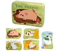 Puzzles en Bois, Puzzles progressifs pour Enfants, Jouets Montessori de cognition des Couleurs et des nombres, Jouets d'apprentissage pour Les Tout-Petits à partir de 3 Ans