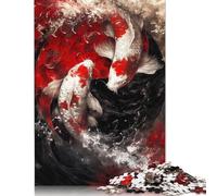 Puzzles en Bois représentant Un Coucher de Soleil à Las Vegas pour Adultes et Adolescents. Puzzle en Bois pour Adultes, Casse-tête, 500 pièces (52 x 38 cm).