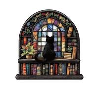 Puzzles en Bois, Stimule L'activité Cérébrale, 1 Ensemble, Puzzle pour Chat, Énigme pour Les Amoureux des Chatons, Design sur Le Thème du Chat, pour, Adultes, Amoureux des Chatons, Famille, Am