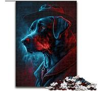 Puzzles en Carton Canine Crime Solver, Taille 26x38cm, Jeu de réflexion interactif en Famille, adapté aux 14 Ans et Plus