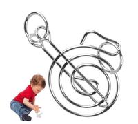 Puzzles en fil métallue,Ensemble de casse-tête en fil métallue 8 pièces - Jouet de désenchevêtrement de test, jeu de verrouillage de déverrouillage de fer, jouets éducatifs sûrs et réutilisables