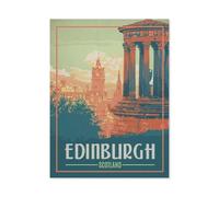 Puzzles en Papier 1000 Pièces，Édimbourg Écosse，Jouets Intellectuels De Puzzle Difficiles, Jouets De Bricolage Cadeaux pour Enfants（38x26cm）-AS72