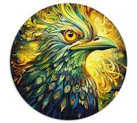 Puzzles en Papier de 1 000 pièces, Motif Moineau Vert, Parfaits pour Les Adolescents et Les familles, pour Les Anniversaires 67,5 x 67,5 cm