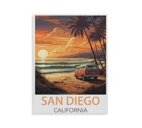 Puzzles Enfants Adultes 1000 Pièces，San Diego, Californie，Artisanat Cadeau Famille Puzzle Classique 3D Puzzle Jouet en Papier Cadeau Unique Décoration Intérieure（50x70cm）-HZ39
