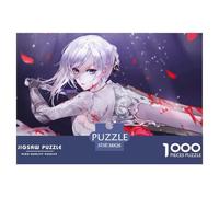 Puzzles épée guerrière pour Filles, étanche, 1000 pièces, pour Adultes, Cadeaux Amusants, Jeux éducatifs