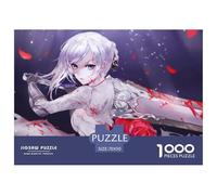 Puzzles épée guerrière pour Filles, étanche, 1000 pièces, pour Adultes, Jeux éducatifs stimulants et stimulants