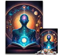 Puzzles ésotériques Zen Universe pour Adultes, 1 000 pièces, stimulants, pour Une soirée de Jeux en Famille, décoration à Faire soi-même, 50x75cm/19,68x29,52 Pouces