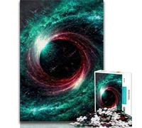 Puzzles Espace Vert 1000 Pièces pour Adolescents Jouet Éducatif Intellectuel Décompressant Cadeaux Secret du Père Noël (50x75cm)