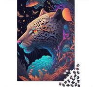 Puzzles Esprits de la Nature 1000 pièces pour Adultes, Puzzles en Bois, Casse-têtes pour Enfants, 1000 pièces (75 x 50 cm)