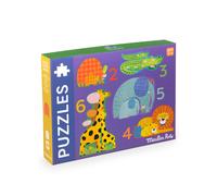 Puzzles évolutifs animaux Les Toupitis Moulin Roty