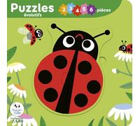 Puzzles évolutifs Les animaux du jardin