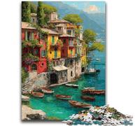 Puzzles Falaises en Bord de Mer 1000 Pièces pour Adultes, Aidez Le Cerveau à Exercer des Jouets Addictifs pour Cultiver la Patience, Superbe Cadeau (38X26cm)