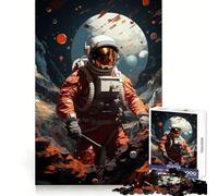Puzzles fantastiques d'astronautes pour Adultes, 1000 pièces, pour Un Esprit aiguisé, Une détente Profonde, Un Ajustement Parfait et Un Joyeux Noël (38x26cm)