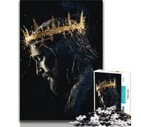 Puzzles fantastiques de Jésus pour Adolescents 1000, Aidez Le Cerveau à exercer des Jouets addictifs pour cultiver la Patience Une œuvre d'art 50x75cm