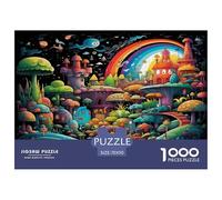Puzzles Fantasy Fairy Tale Château 1000 Pièces pour Adultes,Créature onirique Un Jeu De Dexérité Très Difficile Puzzle Jeu Éducatif l'art De La Décoration Moderne 70x50cm/1000pcs