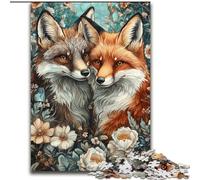 Puzzles Fantasy Fox pour Adultes 1000 pièces, à partir de 14 Ans Entraînez Votre Cerveau et Vos Mains Cadeaux de Noël (50x75cm)
