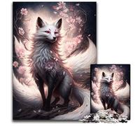 Puzzles Fantasy Fox pour Adultes 1000 Puzzles Difficiles pour Adultes, Jeu Familial créatif et décoration d'intérieur, Cadeau de Noël idéal pour Les Adolescents 26x38cm/10,23x14,96 Pouces