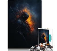 Puzzles Fantasy Ninja Knight pour Adolescents, 1 000 pièces, Jouets éducatifs et éducatifs, Jeux familiaux avec Affiche et fiche de Questions-réponses Assorties, 38x26cm