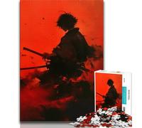 Puzzles Fantasy Ninja Warrior 1000 pièces pour Adolescents, Difficiles à réaliser mais Amusants et Humoristiques, Cadeaux d'anniversaire, décoration Murale 50x75cm