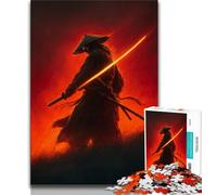 Puzzles Fantasy Ninja Warrior pour Adolescents, 1 000 pièces, Jeu Familial Anti-Stress, défi Difficile, Cadeaux du Père Noël Secret (38x26cm)