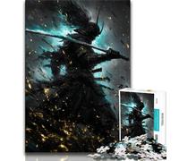 Puzzles Fantasy Ninja Warrior pour Adultes et Adolescents, 1000 pièces, Jeu éducatif, défi, idéal comme Cadeau pour Toute la Famille (38x26cm)