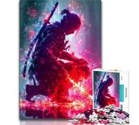 Puzzles Fantasy Ninja Warrior pour Adultes et Adolescents, Aidez Le Cerveau à exercer des Jouets addictifs pour cultiver la Patience, Excellent Cadeau 50x75cm