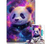 Puzzles Fantasy Panda 1000 pièces pour Adultes et Adolescents, Aidez Le Cerveau à exercer des Jouets addictifs pour cultiver la Patience Une œuvre d'art (75x50cm)