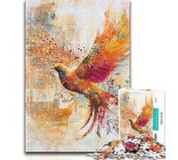 Puzzles Fantasy Phoenix pour Adolescents, 1 000 pièces, Jeux d'activités familiales stimulants, Jouet à Faire soi-même pour décoration Murale (50x75cm)