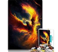 Puzzles Fantasy Phoenix pour Adultes 1000 pièces, Jeu éducatif Difficile à compléter mais Amusant et Humoristique pour Un Anniversaire 38x26cm