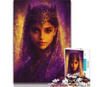 Puzzles Fantasy Queen pour Adolescents, Aidez Le Cerveau à exercer des Jouets addictifs pour cultiver la Patience Une œuvre d'art 38x26cm