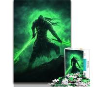Puzzles Fantasy Samurai Ninja pour Adultes 1000 pièces, Anti-Stress, défi Difficile, à Offrir en Cadeau à Toute la Famille 50x75cm