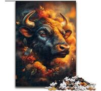 Puzzles Fantasy Yak 1000 pièces pour Adolescents, Cadeaux, activités familiales Amusantes à la Maison, Cadeaux d'anniversaire, Cadeaux de Voyage (50x75cm)