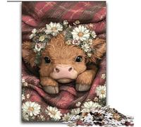 Puzzles Farm Yak 2000 pièces pour Adolescents, Jeu Stimulant, Chaque pièce est Unique - Jeu Familial Stimulant (70x100cm)