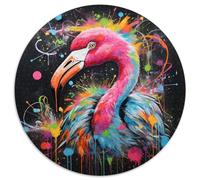 Puzzles Flamingo pour Adultes, 1 000 pièces, pour la décoration intérieure, l'entraînement cérébral et Les Cadeaux de Noël 67,5 x 67,5 cm